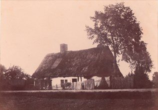 Maison au toit de chaume, 1850-53.