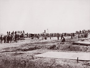 Outer Confederate Line at Petersburg. Captured by 18th Corps, June 15, 1864, 1864. Formerly attributed to Mathew B. Brady.