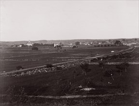 Gettysburg from the West, 1863. Formerly attributed to Mathew B. Brady.