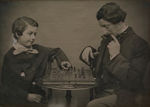 Chess Players, 1850s.