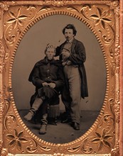 Union Soldier and Barber, 1861-65.