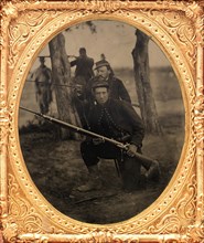 Pennsylvania Zouave Soldiers in Field, 1861-65.