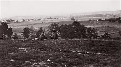 Gettysburg, Pennsylvania, 1863. The Battle of Gettysburg was fought on 1-3 July 1863, in and around the town of Gettysburg, Pennsylvania, by Union and Confederate forces during the American Civil War....
