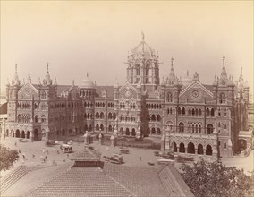 Victoria Terminus Building, Mumbai, 1860s-70s.