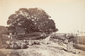 View of Chandanagore, 1858-61.