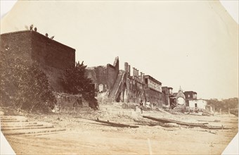 Burning Ghat, Chandanagore-a French Settlement on the Hoogly, 1858-61.