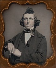 Young Man with Curled Hair, 1850s.
