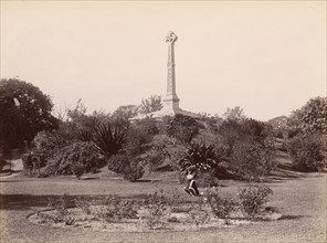 Colonel Lawrence Monument, Lucknow, India, 1860s-70s.