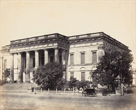 Town Hall, Calcutta, 1850s.