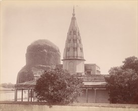 Buddhist Temple, Agra, 1860s-70s.
