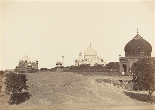 The Taj Mahal, Agra, 1858-61.