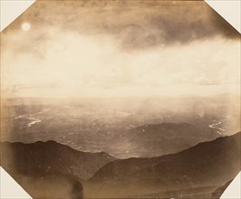 View from Himalayas, 1850s.