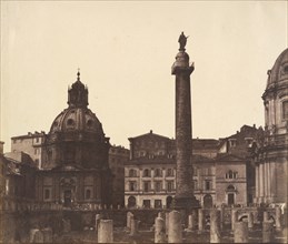 Antonine Column, Rome, 1850s.