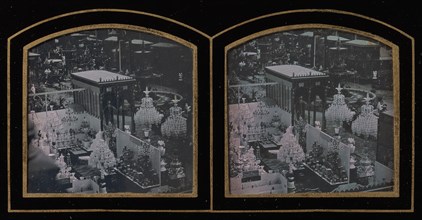 Stereograph, Universal Exposition of 1855, Interior, Paris, 1855.