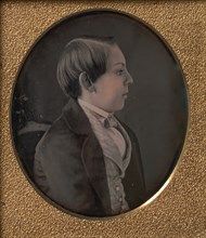 Boy in Profile, 1850s.