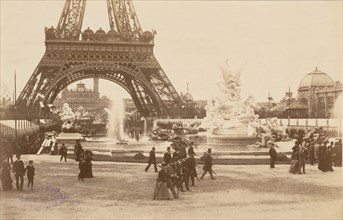 Eiffel Tower, 1890s.
