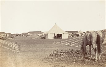 Part of Governor General's Camp at Cawnpoor,1859, 1859.
