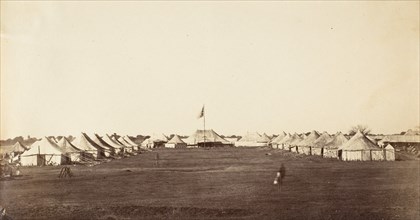 Main Street, Governor General's Camp, 1859.