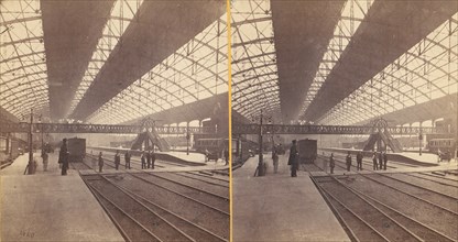 Group of 6 Early Stereograph Views of Birmingham, England, 1860s-80s.