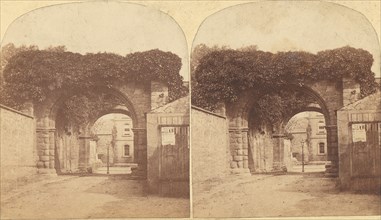 Group of 16 Early Stereograph Views of British Abbeys, 1850s-60s.