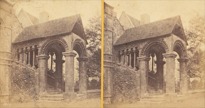 Group of 23 Early Stereograph Views of British Cathedrals, 1860s-80s.