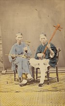 Two Musicians, 1870s.