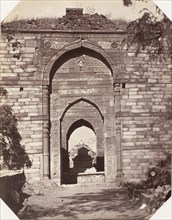 Tomb at the Qutub Minar, Delhi, 1858-61.
