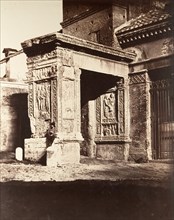 Arch of the Argentarii, or, Goldsmith's Gate, Rome, 1860s.