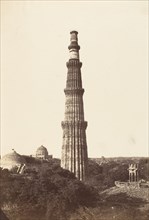 The Qutub Minar, Delhi, 1858-61.
