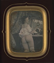 [Nude with Mirror], ca. 1850.