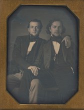 Two Young Men, ca. 1850.