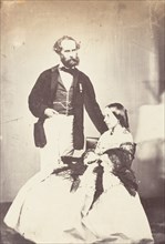 Colonel Vincent Eyre C.B. Bengal Artillery, "The Hero of Arrah" and Mrs Eyre, 1858-61.
