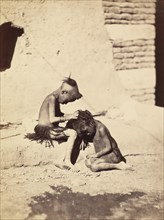 [Two Young Nubians], ca. 1857.