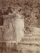 [Ruins in a Garden], 1870s.