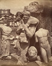The Calf-Bearer and the Kritios Boy Shortly After Exhumation on the Acropolis; Danseuse du Temple de Bacchus, ca. 1865.