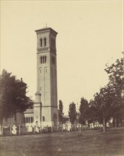 Wilton Church, East End and Bell Tower, 1850s.