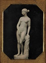 Hiram Powers's Sculpture of the Greek Slave, ca. 1850.