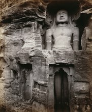Large Shrine Figure in the Happy Valley, Gwalior, India, 1860s.