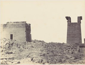 Temple de Dandour en Nubie, 1860s.