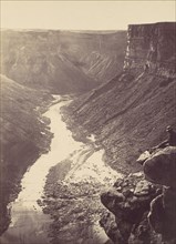 Grand Canyon, Colorado River, Near Paria Creek, Looking West, 1872.