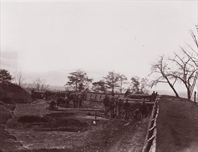 Near Dutch Gap, Virginia. Fort Brady, ca. 1865. Formerly attributed to Mathew B. Brady.