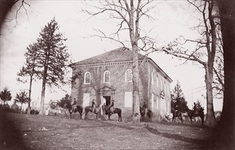 Falls Church, Virginia, 1861-65. Formerly attributed to Mathew B. Brady.