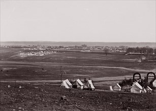 Camp of 44th New York Infantry, 1861-65. Formerly attributed to Mathew B. Brady.