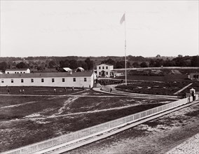 Washington. Harewood Hospital, 1861-65. Formerly attributed to Mathew B. Brady.
