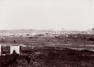 Fort Burnham, front of Petersburg, 1861-65. Formerly attributed to Mathew B. Brady.