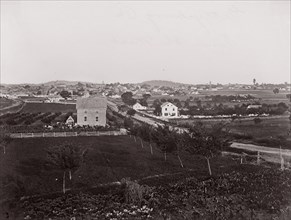 Gettysburg from the West, 1863. Formerly attributed to Mathew B. Brady.