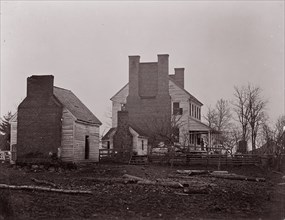 Lewis House. Battlefield of Bull Run, 1861-62.