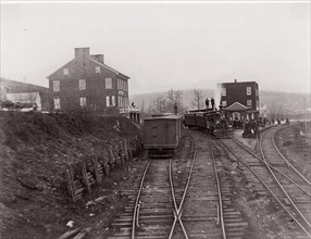 Hanover Junction, Pennsylvania, 1861-65. Formerly attributed to Mathew B. Brady.