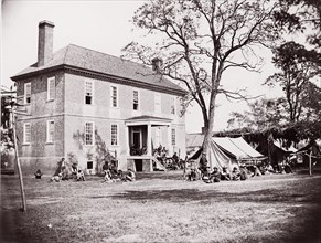 [Mitchell's Plantation, Hopewell, Virginia], 1863-64. Formerly attributed to Mathew B. Brady