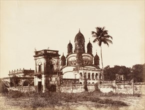 Temple at Allipore, 1850s.